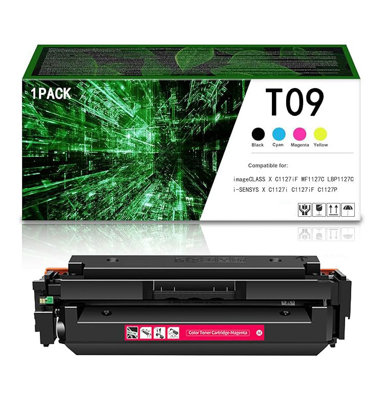 Τόνερ Ματζέντα Συμβατό με Canon i-SENSYS X C1127 / T09, 5.900 σελ. (χωρίς τσιπ)