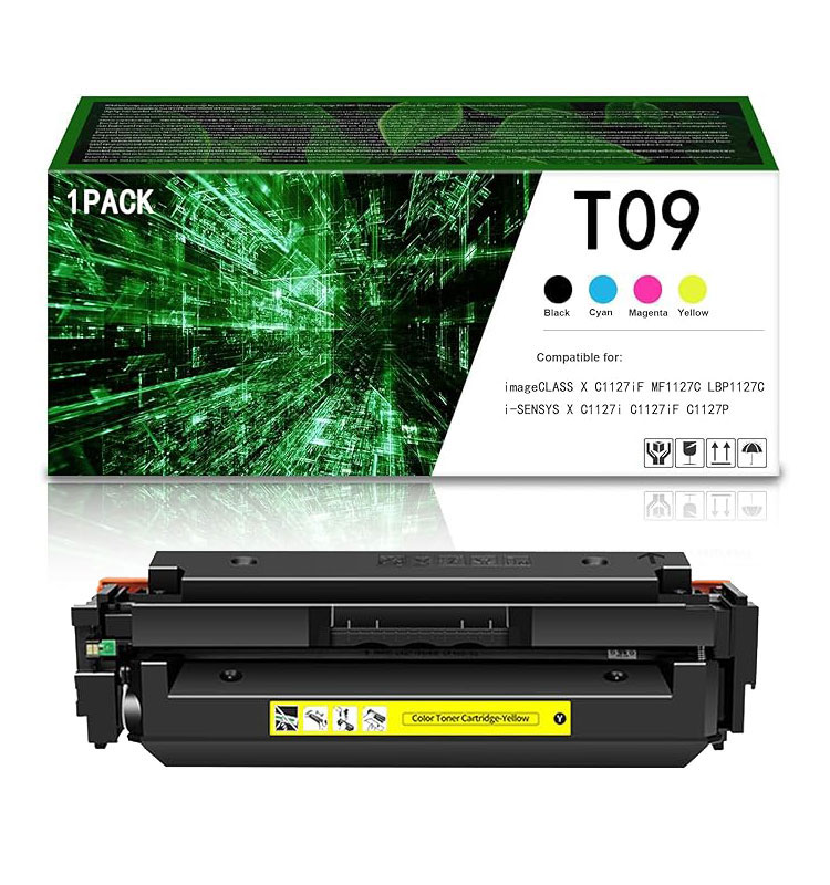 Τόνερ Κίτρινο Συμβατό με Canon i-SENSYS X C1127 / T09, 5.900 σελ. (χωρίς τσιπ)