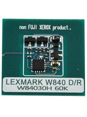 Bildtrommel Reset-Chip (Drum Chip) Lexmark W840, 00W84030H, 60.000 seiten