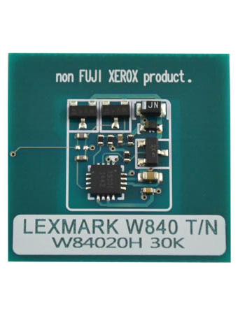 Toner Reset-Chip Lexmark W840, 00W84020H, 30.000 seiten