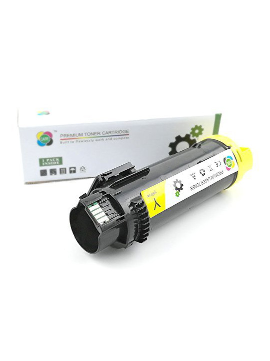 Toner Yellow Compatible for DELL H625, H825, S2825, 2.500 pages