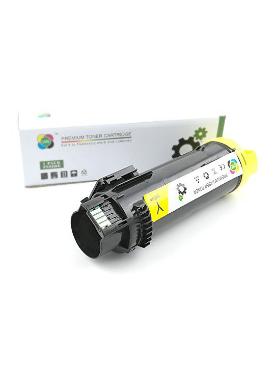 Toner alternativo giallo per DELL H625, H825, S2825, 2.500 pagine