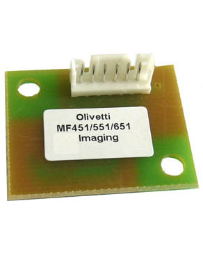 Reset-Chip Cyan für Bildtrommel (Drum Chip) Olivetti d-Color MF451, MF551, MF651
