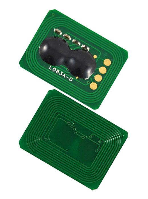 Reset-Chip Schwarz für Bildtrommel (Drum Chip) OKI ES8453, ES8473