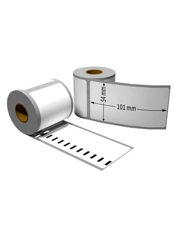 Etichette in rotolo Compatibel for Dymo 99014 (54mm×101mm, 250 Labels Bianco)