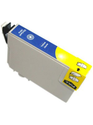 Ink Cartridge Yellow compatible for Epson C13T02W4401 / 502XL, 470 pages