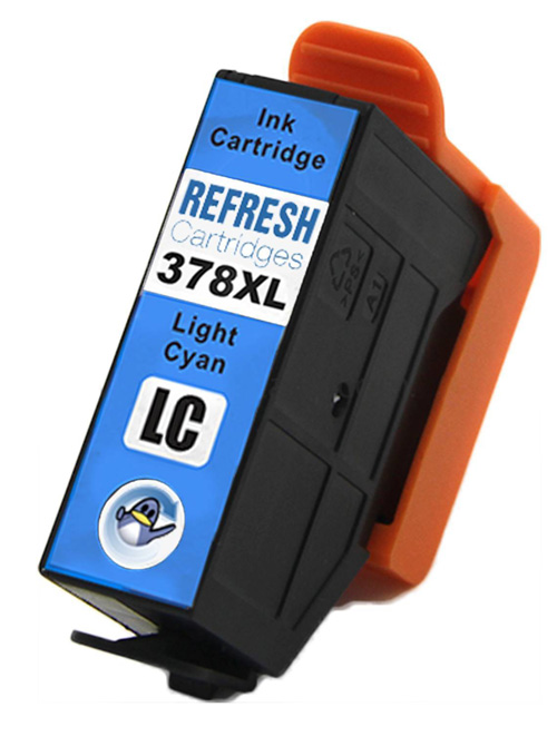 Ink Cartridge Cyan compatible for Epson C13T37924010, 378XL, 830 pages