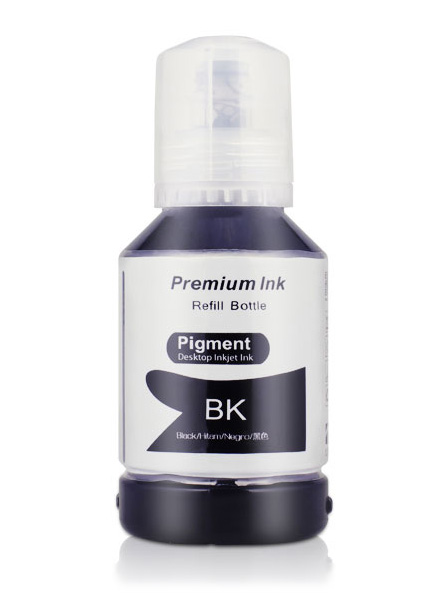 Tintenflasche Schwarz kompatibel für Epson EcoTank C13T03R140 / 102, 130 ml