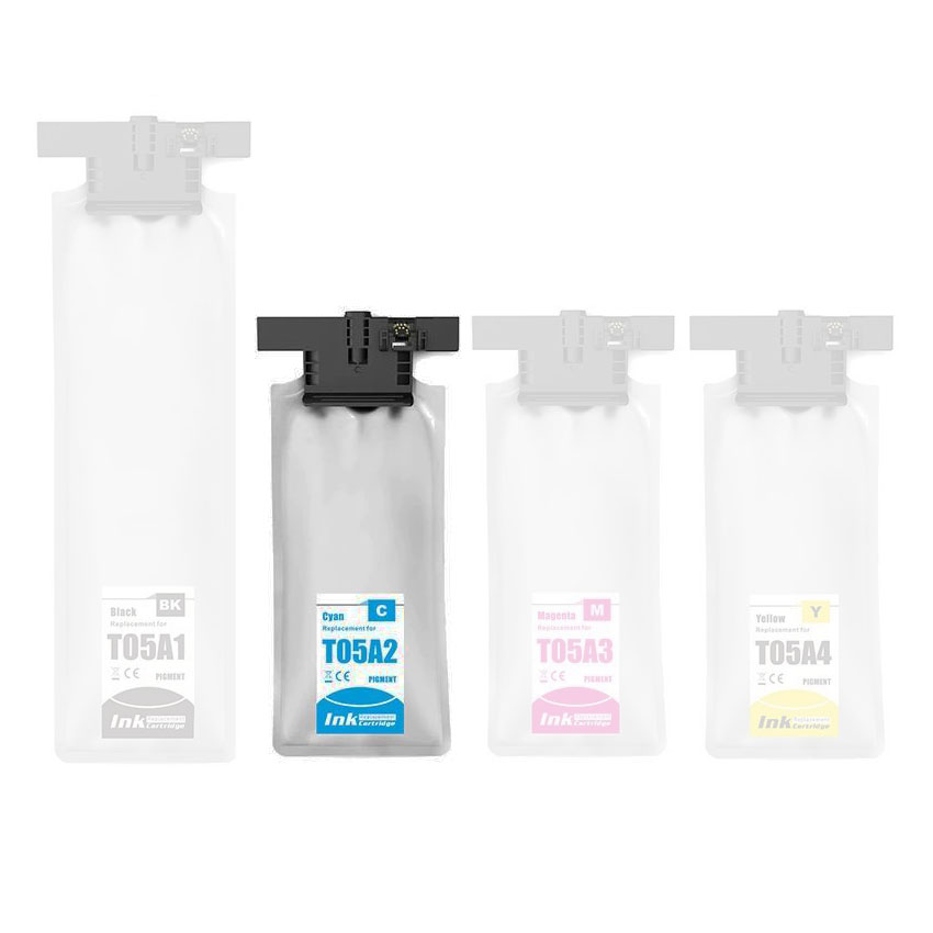 Μελάνι Γαλάζιο Συμβατό με Epson EcoTank T05A2 / C13T05A200, 215 ml