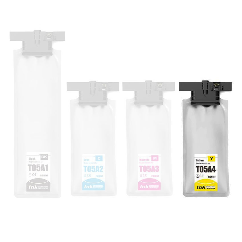 Μελάνι Κίτρινο Συμβατό με Epson EcoTank T05A4 / C13T05A400, 215 ml