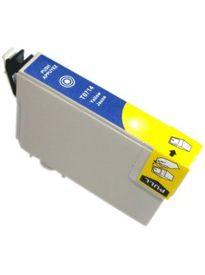 Ink Cartridge Yellow compatible for Epson T0714, 14 ml