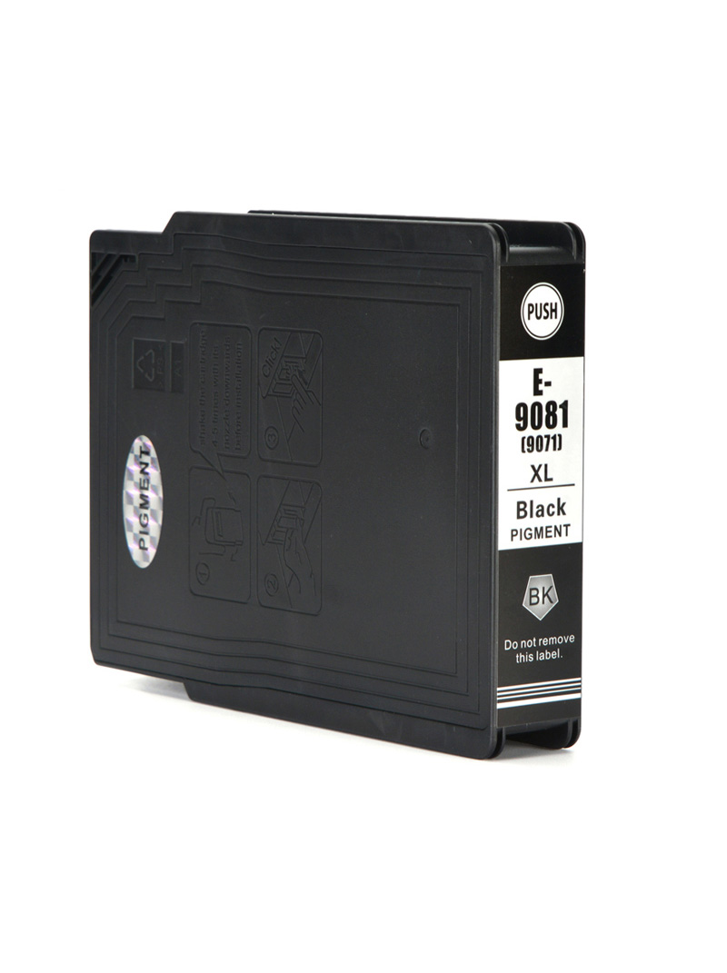 Tintenpatrone Schwarz kompatibel für Epson C13T908140, T9081, 5.000 seiten