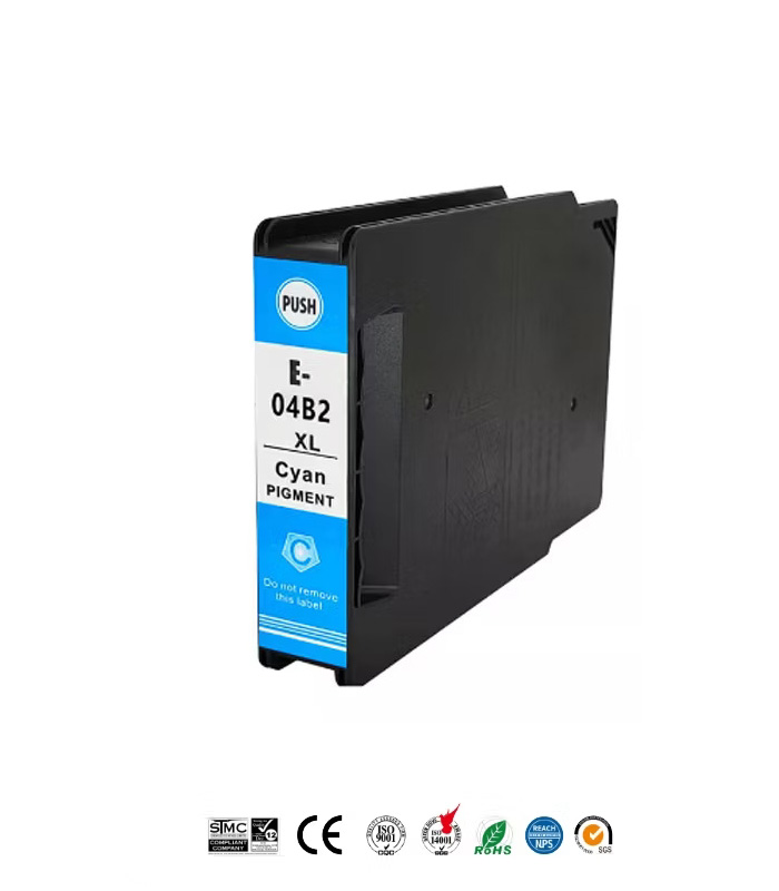 Μελάνι Γαλάζιο Συμβατό με Epson WorkForce Pro WF-C8190, C8610, C8690, T04B2 / C13T04B240, 82 ml