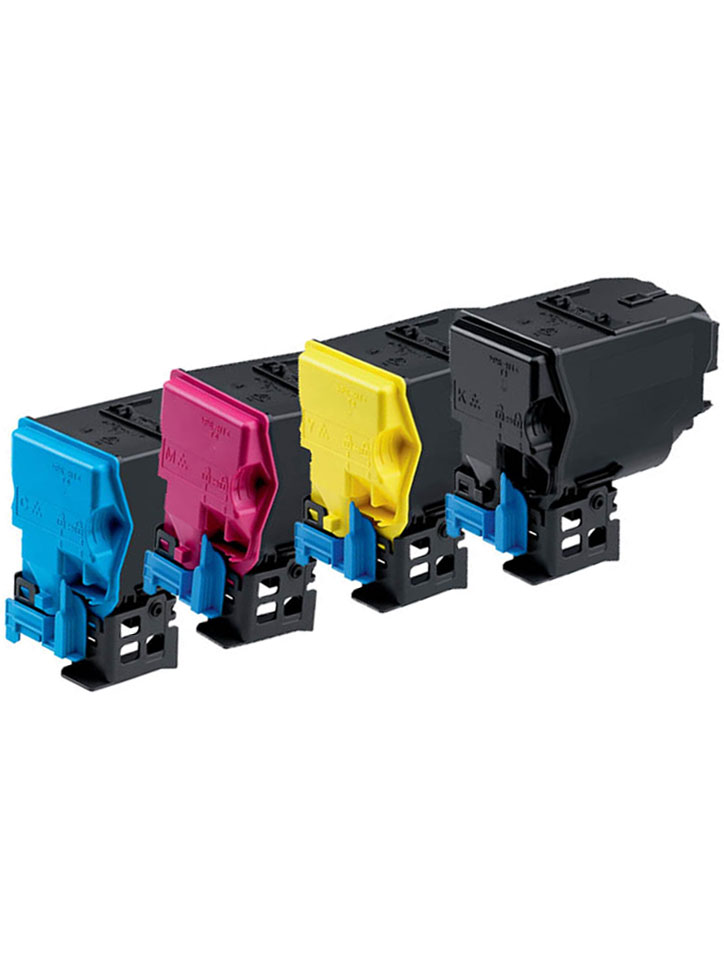 Set 4 Alternativ-Toner für Epson WorkForce AL-C300