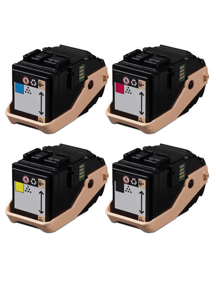 Set 4 Toner Compatible for Epson Aculaser C9300