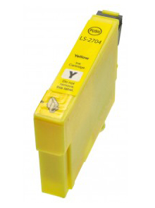Ink Cartridge Yellow compatible for Epson C13T27144010, 27XL, 1.100 pages