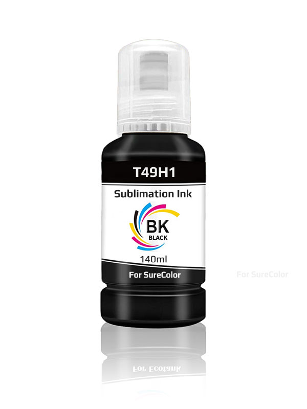 Μελάνι Dye Sublimation Μαύρο (Dye Sublimation Ink Bottle Black) Συμβατό με Epson SureColor, EcoTank, Workforce, 140 ml