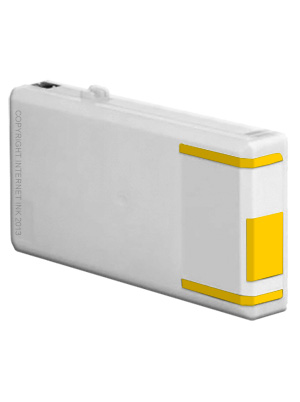 Cartuccia di inchiostro Giallo compatibile per Epson T7554, 39 ml