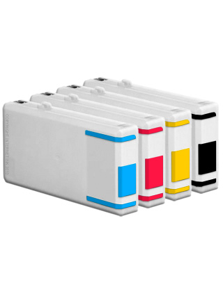 Ink Cartridge Set-4 compatible for Epson T7551, 52, 53, 54