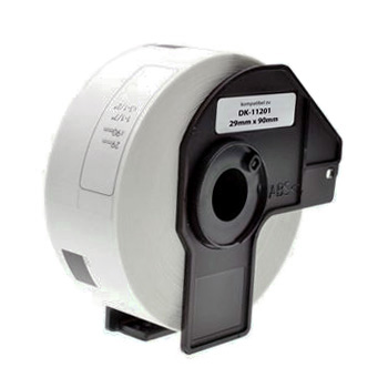 Roll Labels Compatible for Brother DK-11201 (29mmx90mm, 400 Labels)