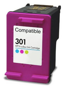 Ink Cartridge Tri-Colour compatible for HP 301XL / CH564EE 330 pages