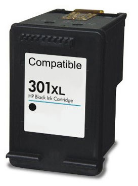 Tintenpatrone Schwarz kompatibel für HP 301XL / CH563EE 480 seiten