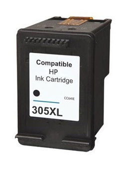 Ink Cartridge Black compatible for HP 305XXL, 3YM62AE, 240 pages