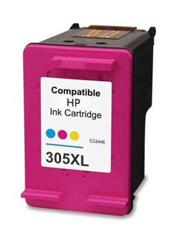Ink Cartridge Tri-Colour compatible for HP 305XXL, 3YM63AE, 200 pages