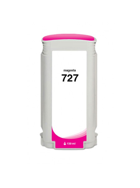 Cartuccia di inchiostro Magenta compatibile per HP Nr. 727 XL, B3P20A, 130 ml