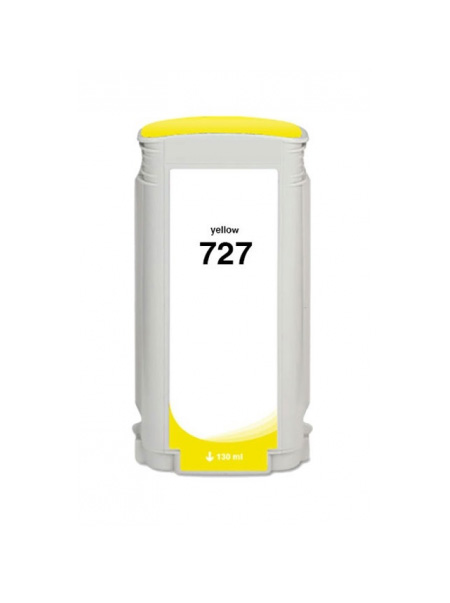 Ink Cartridge Yellow compatible for HP Nr. 727 XL, B3P21A, 130 ml