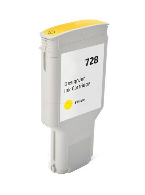 Tintenpatrone Gelb kompatibel für f?r 728 / F9K15A XL-Version, XX3 ml