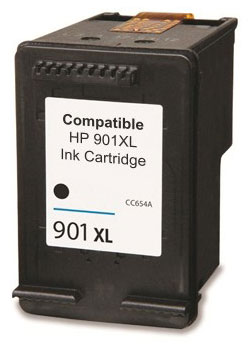 Cartuccia di inchiostro Nero compatibile per HP Nr 901 XL, CC654AE, 20 ml