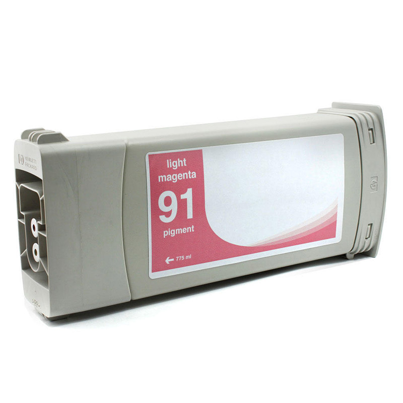 Tintenpatrone Hell Magenta kompatibel für HP Nr.91 / C9471, 775 ml