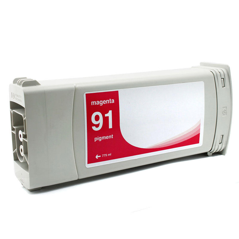 Tintenpatrone Magenta kompatibel für HP Nr.91 / C9468, 775 ml
