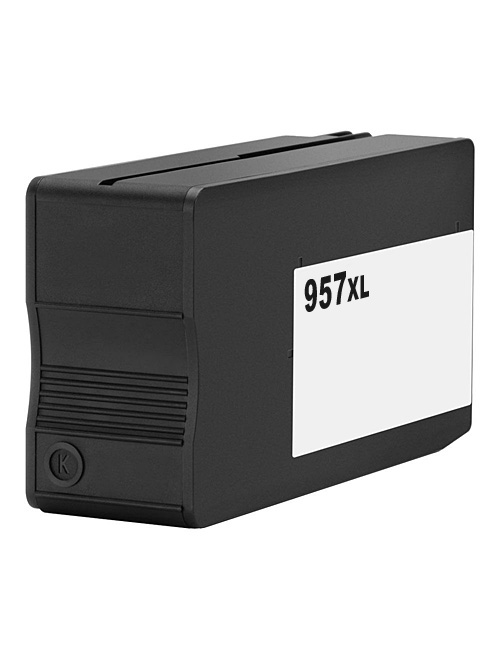 Ink Cartridge Black compatible for HP 957XL / L0R40AE, 65ml, 3.000 pages