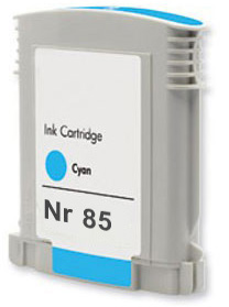 Tintenpatrone Cyan kompatibel für HP Nr 85, C9425A, 29 ml