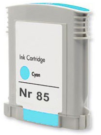 Ink Cartridge Light Cyan compatible for HP Nr 85, C9428A, 72 ml