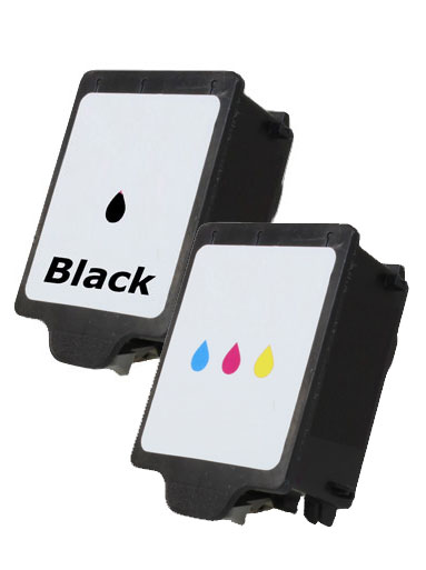 Ink Cartridge compatible Set-2 for HP Nr 14, C5011DE + C5010DE