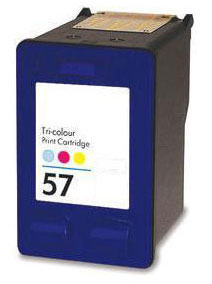 Tintenpatrone Color CMY kompatibel für HP Nr 57 / C6657AE, 22 ml