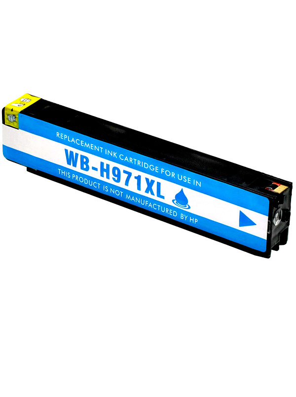 Tintenpatrone Cyan kompatibel für HP CN626AE, Nr 971XL, 110 ml