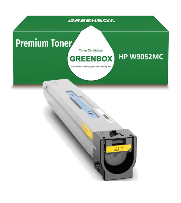 Toner alternativo giallo per HP Color Laserjet Managed Flow, MFP E87640, E87655, W9052MC, 52.000 pagine