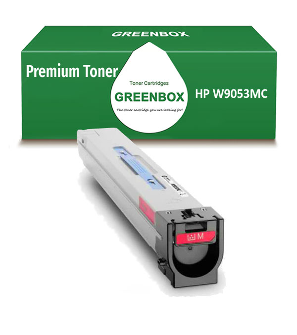 Toner alternativo Magenta per HP Color Laserjet Managed Flow, MFP E87640, E87655, W9053MC, 52.000 pagine