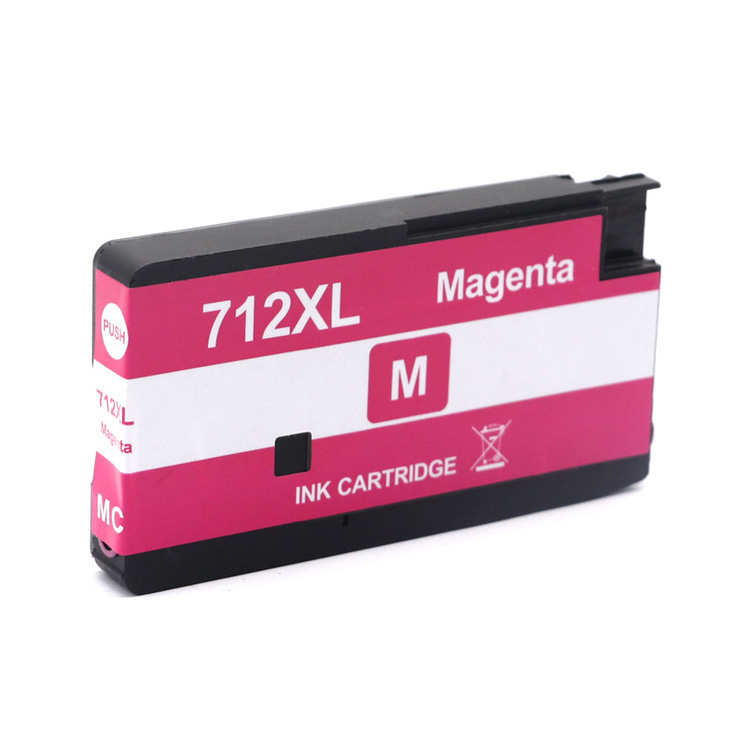Ink Cartridge Magenta compatible for HP 712 / 3ED68A, 29 ml