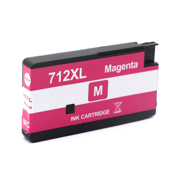 Cartuccia di inchiostro Magenta compatibile per HP 712 / 3ED68A, 29 ml