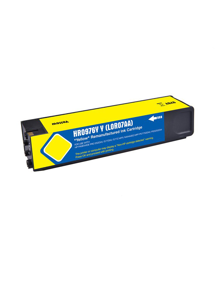 Tintenpatrone Gelb kompatibel für HP 976Y, L0R07A, 240 ml, 15.000 seiten