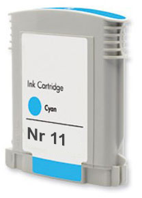 Ink Cartridge Cyan compatible for HP Nr 11 / C4836A, 29 ml
