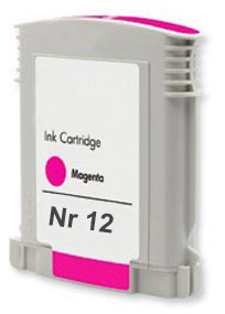 Cartuccia di inchiostro Magenta compatibile per HP Nr 12 / C4805A, 62 ml