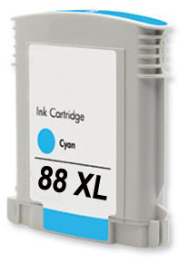 Cartuccia di inchiostro Ciano compatibile per HP Nr 88C XL / C9391AE, 29 ml