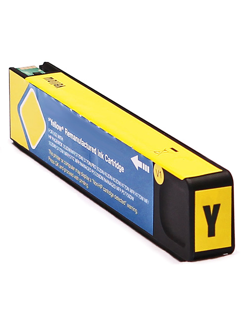 Tintenpatrone Gelb kompatibel für HP 973X, F6T83AE, 110 ml, 7.000 seiten