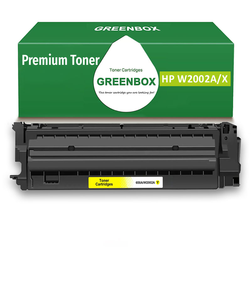 Alternativ-Toner Gelb für HP 655A Enterprise M751, 658A / W2002A, 6.000 seiten